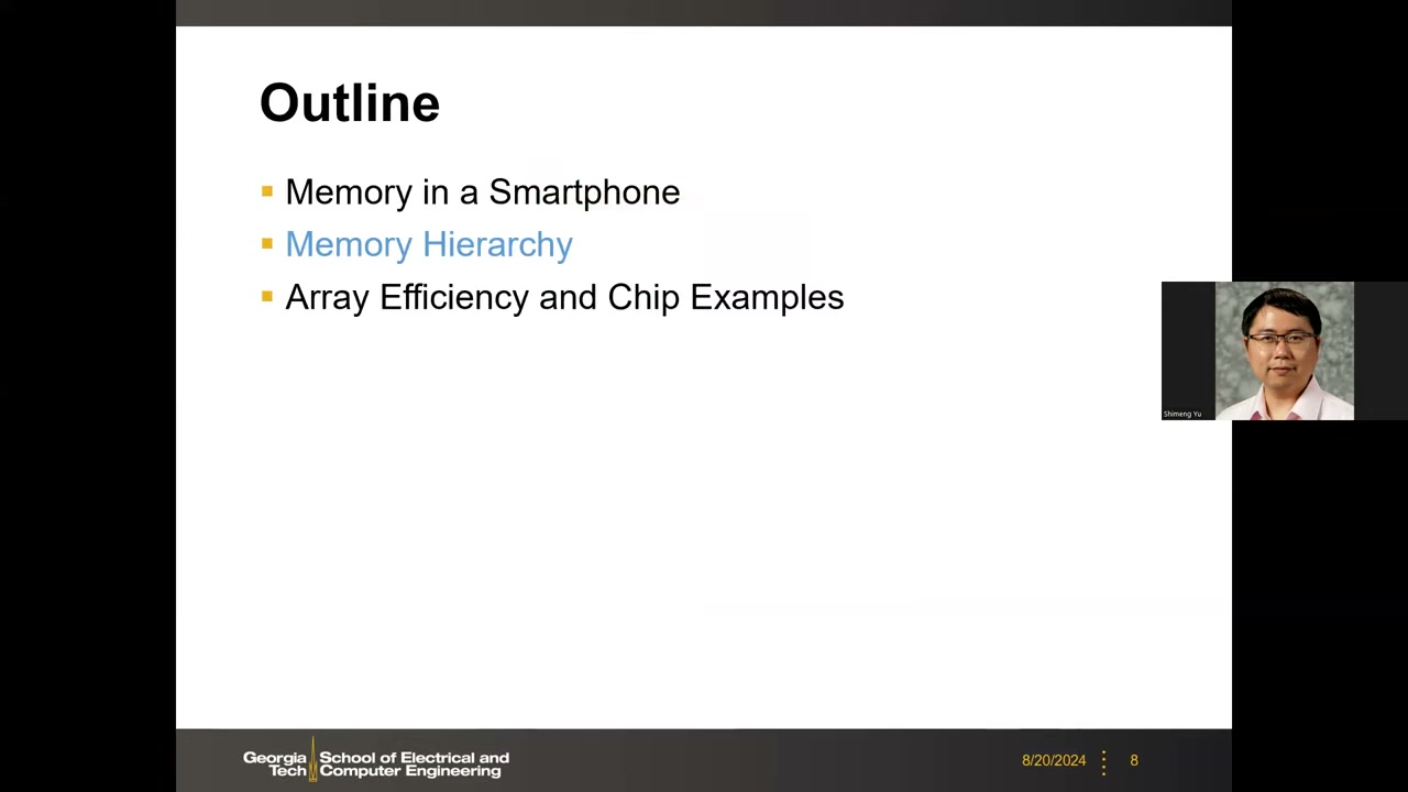 Memory Hierarchy 金字塔：各层技术、延迟与容量标尺